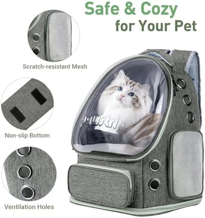 Cat Backpack Carrier Clear Bubble Window - Image 3