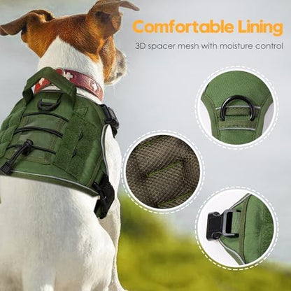Heavy-Duty Tactical Dog Harness - Image 3