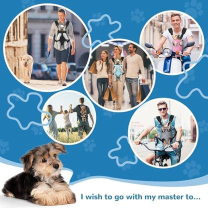 YUDODO Pet Dog Carrier Backpack Adjustable Front Carrier - Image 4