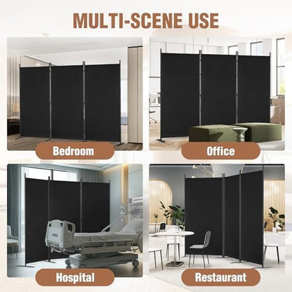 Room Divider 6FT Folding Privacy Screen - Image 6
