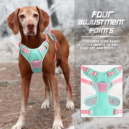 BARKBAY Dog Harness No Pull for Medium Sized Dog Front Back Clips, Dog Vest - Image 6