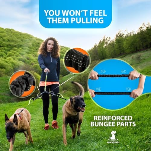 SparklyPets Double Dog Leash for 2 Dogs - Image 5