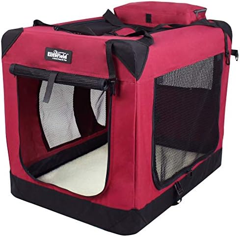 EliteField 3-Door Soft Dog Crate by EliteField