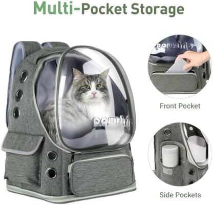Cat Backpack Carrier Clear Bubble Window - Image 5
