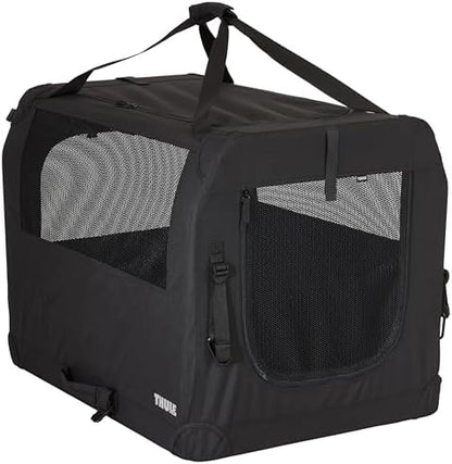Thule Collapsible Dog Kennel Size Medium, Zippered Panel, Folds Down Easily by Unknown
