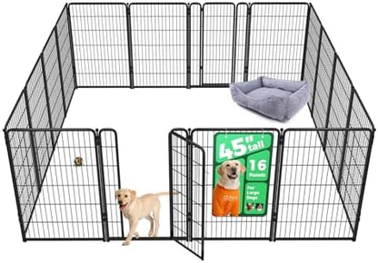 FXW Homeplus Indoor Dog Playpen, 16 Panels, by FXW