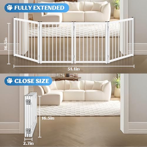 Freestanding Short Dog Gate - Image 3