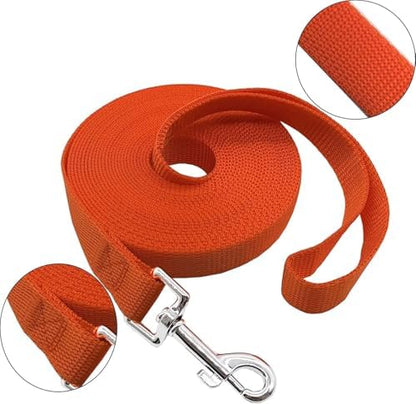 Nylon Training Dog Leash for Small Medium Large Dogs, 15ft 20ft 30ft 50ft 100ft - Image 2