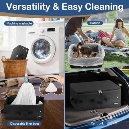 Portable Cat Travel Litter Box - Image 5
