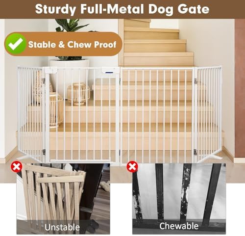 Metal Freestanding Dog Gates - Image 6