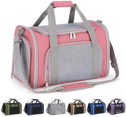 Pet Carrier for Cats and Small Dogs Up to 15 lb by Unknown