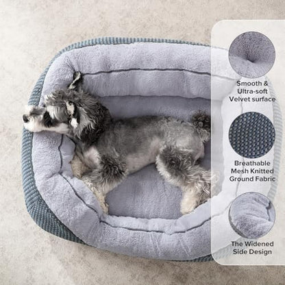 INVENHO Large Dog Beds Large Sized Dog, Washable Orthopedic Warming Soft - Image 2