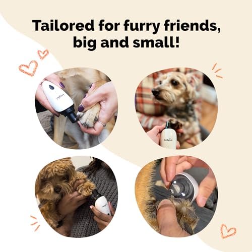 LuckyTail Dog Nail Grinder, Whisper-Quiet, Low-Vibration Trimmer - Image 5
