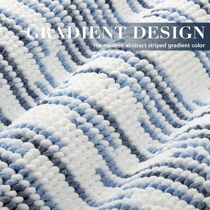 BSICPRO Bathroom Rugs Sets 2 Piece, Modern Bath Mat 20"x47"+20"x32" - Image 2