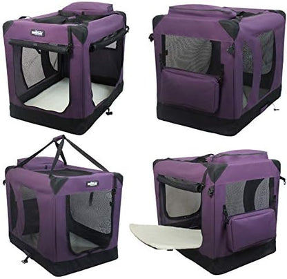 EliteField 3-Door Soft Dog Crate - Image 3