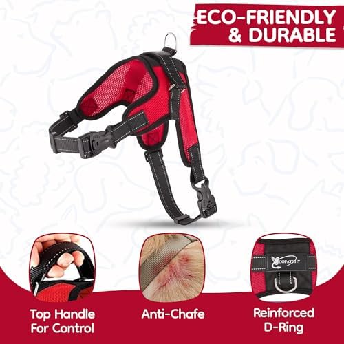 No Pull Reflective Adjustable Dog Harness - Image 4