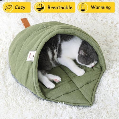 Cat Sleeping Bag Cave Bed with Non-Slip Bottom - Image 3