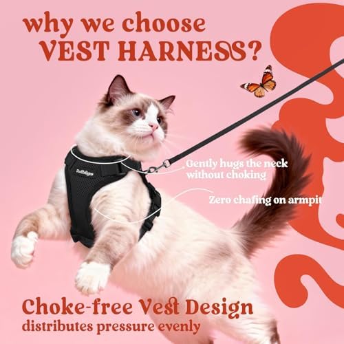 rabbitgoo Cat Harness and Leash Set, Escape Proof Vest - Image 3
