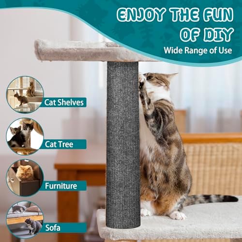 LSGCQ Cat Scratch Mat Self Adhesive Cat Scratch Furniture Protector - Image 6