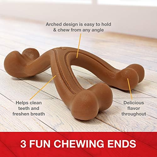 Nylabone Power Chew Easy-Hold Wishbone Dog Chew Toy - Image 6