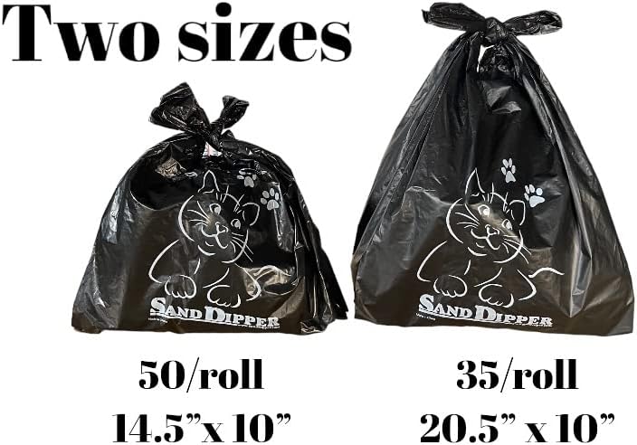 Sand Dipper Cat Litter Waste Bags | Strong Thick Odor Sealing - Image 5
