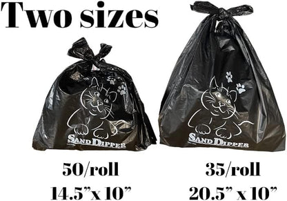 Sand Dipper Cat Litter Waste Bags | Strong Thick Odor Sealing - Image 5