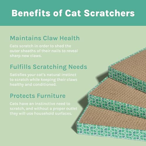 Kitty City 2‑Pack Fish Corrugate Cat Scratcher Pads - Image 7