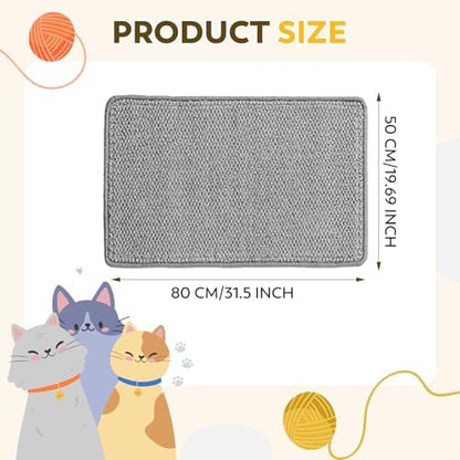 Cat Scratcher Mat 31.5" x 19.7" - Image 6