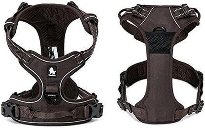 TRUE LOVE Adjustable No-Pull Dog Harness Reflective Pup Vest Harnesses - Image 4