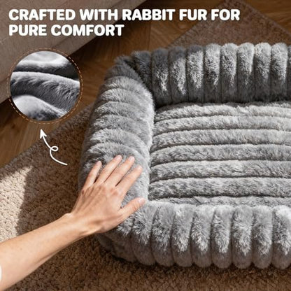 Dog Bed for Small Medium Size Dog, Washable Self Warming Dog Cat Beds for - Image 4