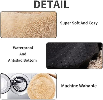 Nisrada Cat Beds for Indoor Cats, 24 Inch Dog Bed for Small Melium Large Dogs - Image 2