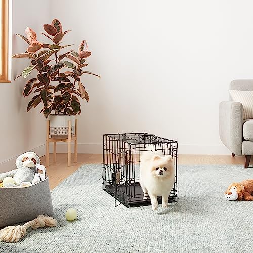 Amazon Basics Portable, Foldable Metal Wire Dog Crate - Image 5