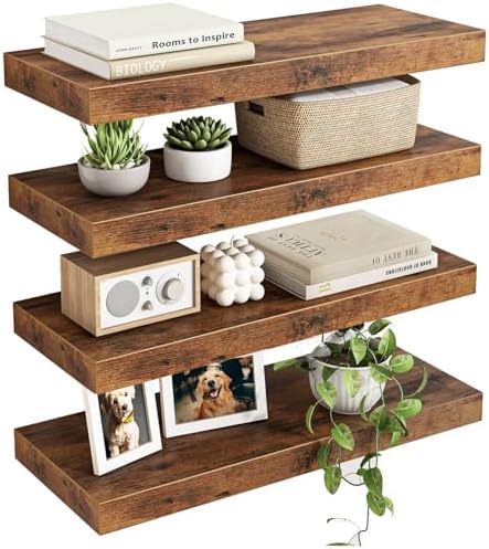 Fixwal Floating Shelves for Wall Decor by Fixwal