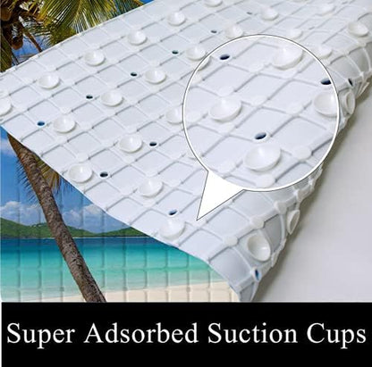 Palm Leaf Bathtub Mat Non Slip15x27in Bath Mat - Image 6
