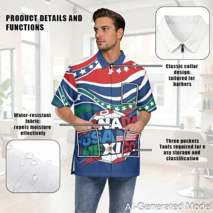 Professional Grooming Smock Unisex, Water Resistant Anti-Static - Image 5