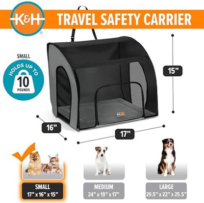 K&H Dog Car Seat, Travel Safety Carrier - Image 2