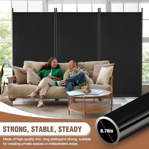 Room Divider 6FT Folding Privacy Screen - Image 4