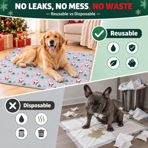 Aitmexcn Christmas Washable Pee Pad - Image 6