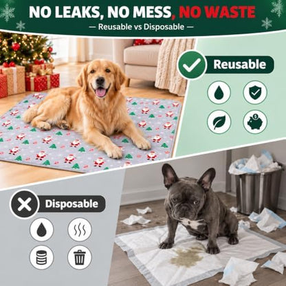 Aitmexcn Christmas Washable Pee Pad - Image 6