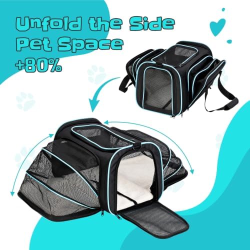 Soft-Sided Expandable Small Dog Carrier, Airline Approved - Image 6