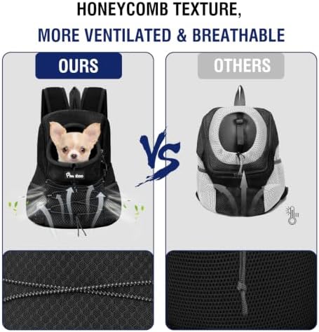 Pawaboo Pet Dog Front Carrier Backpack - Image 3