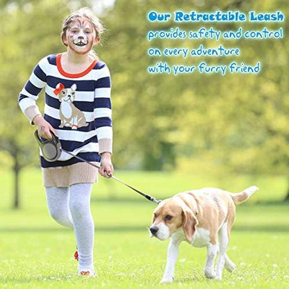 Heavy Duty Retractable Dog Leash-16ft Strong & Durable Walking Leash - Image 6