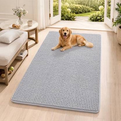 Ophanie Grey Door Mat Runner 60x36, Muddy Mats by Ophanie