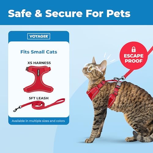 Voyager Escape-Proof Step-in Cat Harness & Leash - Image 2