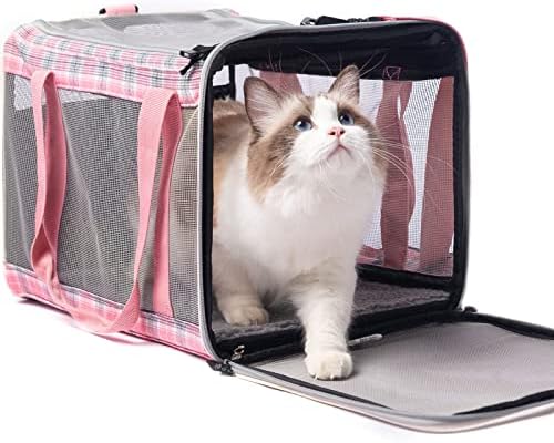 EXPAWLORER Large Cat Carrier Dog Carriers Soft by EXPAWLORER