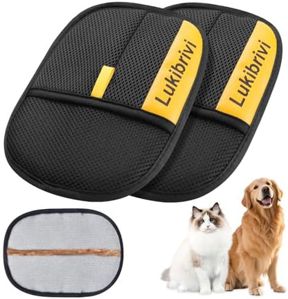 Pet Hair Removal Glove for Dogs & Cats by Unknown