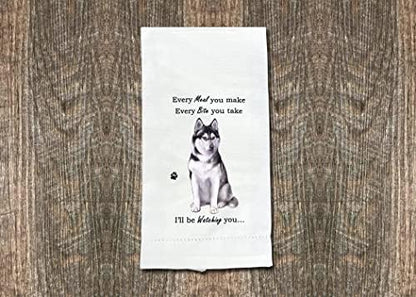 SIBERIAN HUSKY Kitchen Towels - Image 5
