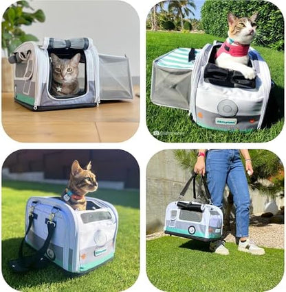 Kittyrama Soft-Sided Airline Approved Cat Carrier - Image 4