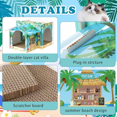 2 Story Cardboard Cat House - Image 3