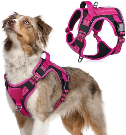 rabbitgoo Tactical Dog Harness for Medium, No Pull Military Service Vest by rabbitgoo